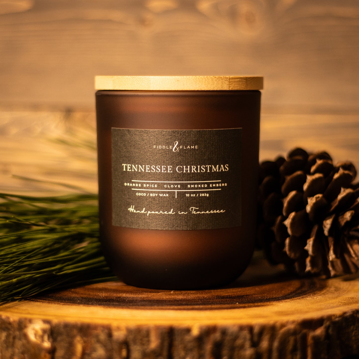 Tennessee Christmas Candle