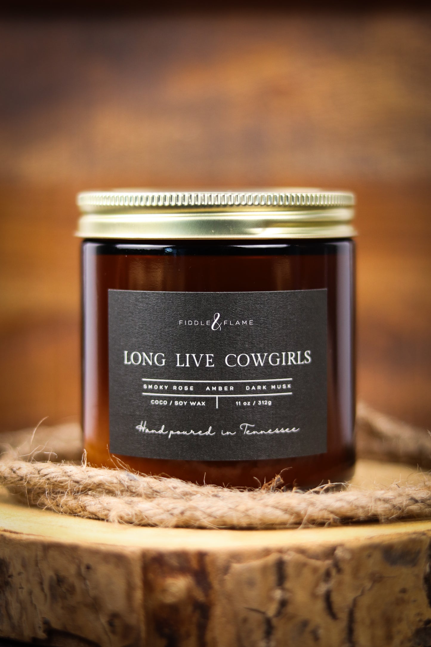 Long Live Cowgirls Candle