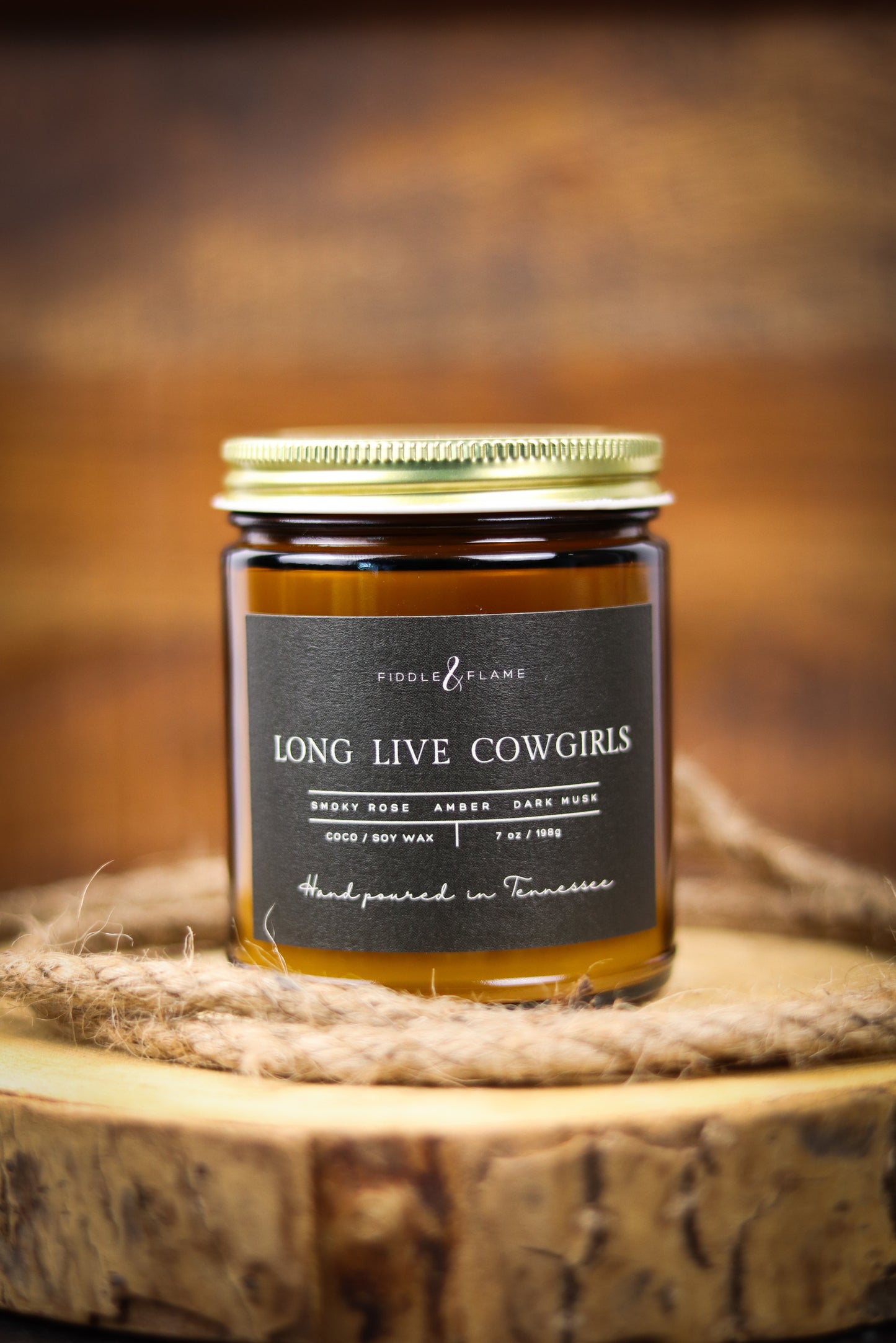 Long Live Cowgirls Candle