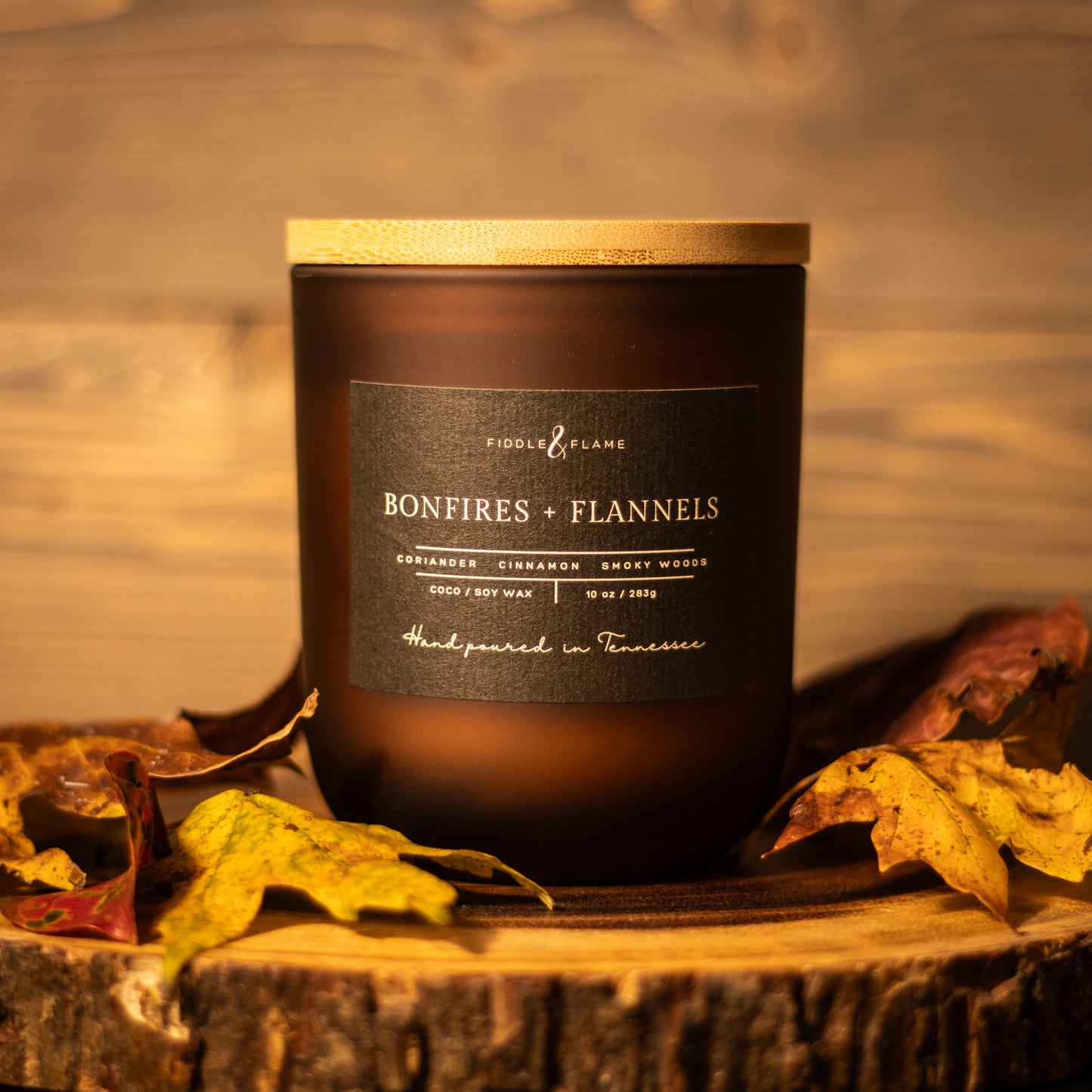 Bonfires + Flannels Candle