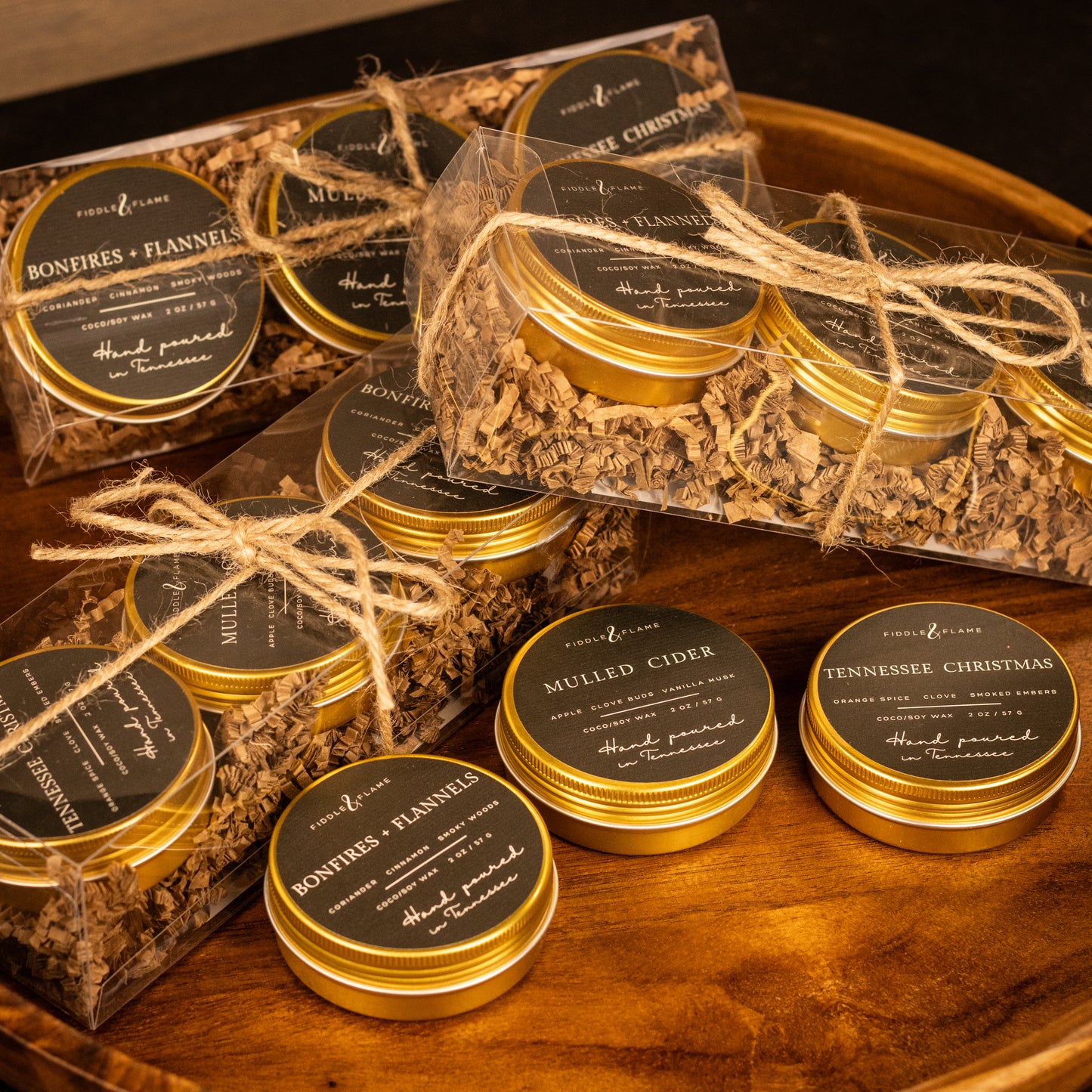 Holiday Travel Tin Trio